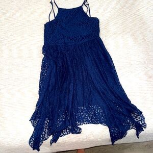 Navy blue dress